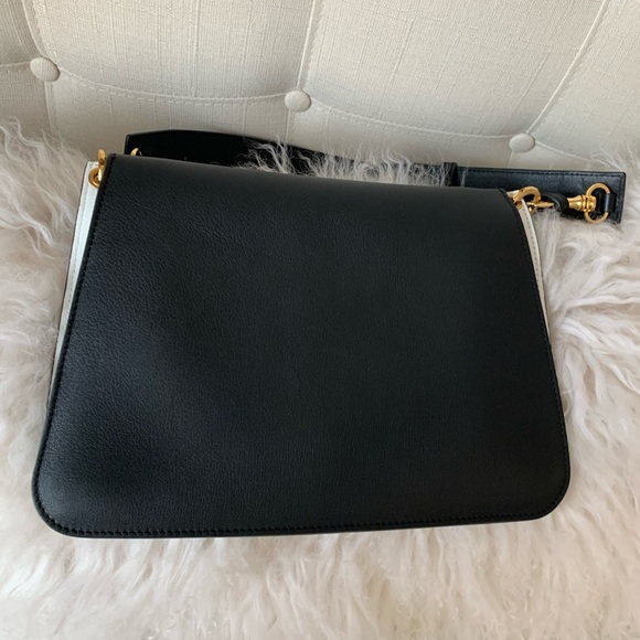 JW Anderson Medium Black White Pierce Shoulder Bag - Picture 14 of 14